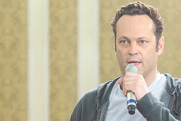 This image released by Disney DreamWorks II Distribution Co. shows Vince Vaughn in a scene from "Delivery Man". (AP Photo/Disney-DreamWorks II Distribution Co., Jessica Miglio)