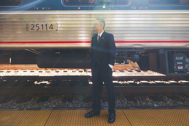 Scott R. Spencer pictured at White Sulphur Springs station in White Sulphur Springs, W.V., on Sept. 28.