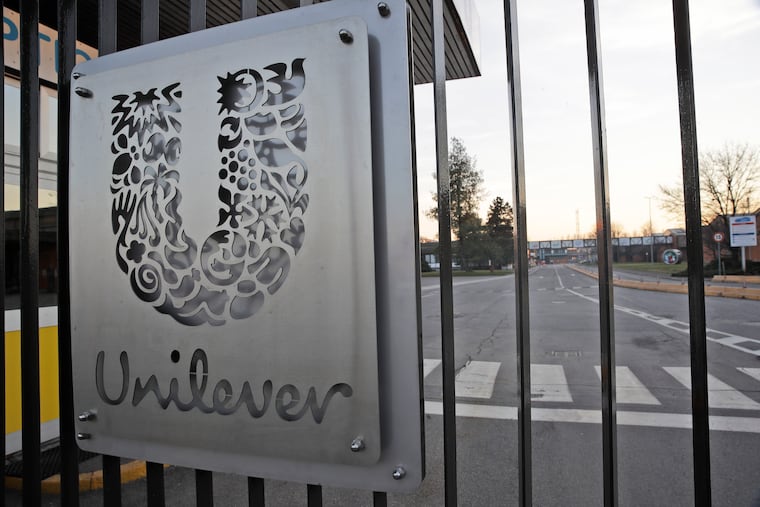 A view of the Unilever factory in Casalpusterlengo, near Lodi in Northern Italy. The company is going greener.