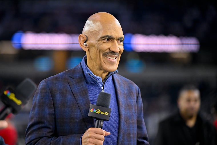 Tony Dungy has been a studio analyst on NBC's "Football Night in America" since 2009.