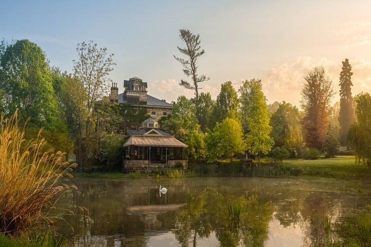 The RiverStone estate was first built by George Fox of Philadelphia, the founder of the Quaker religion. The Clarion County property is up for sale for $15 million.