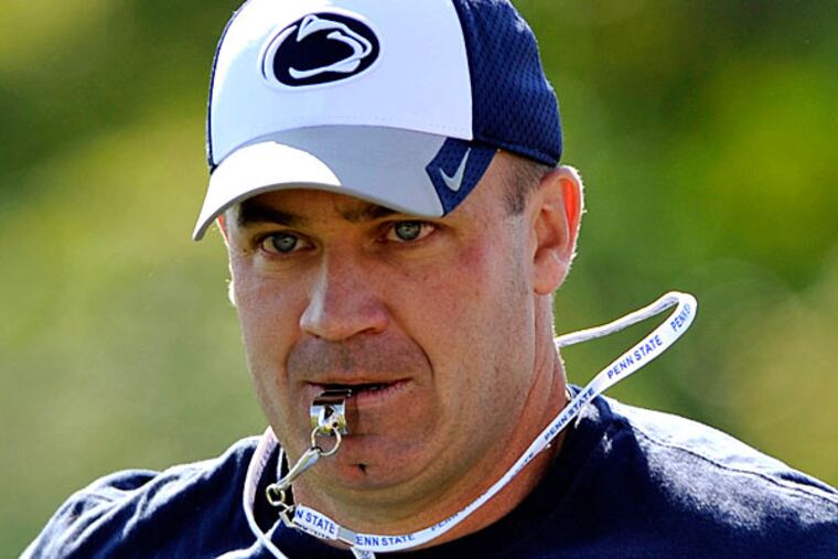 Penn State head coach Bill O'Brien. (Nabil K. Mark/Centre Daily Times/AP)