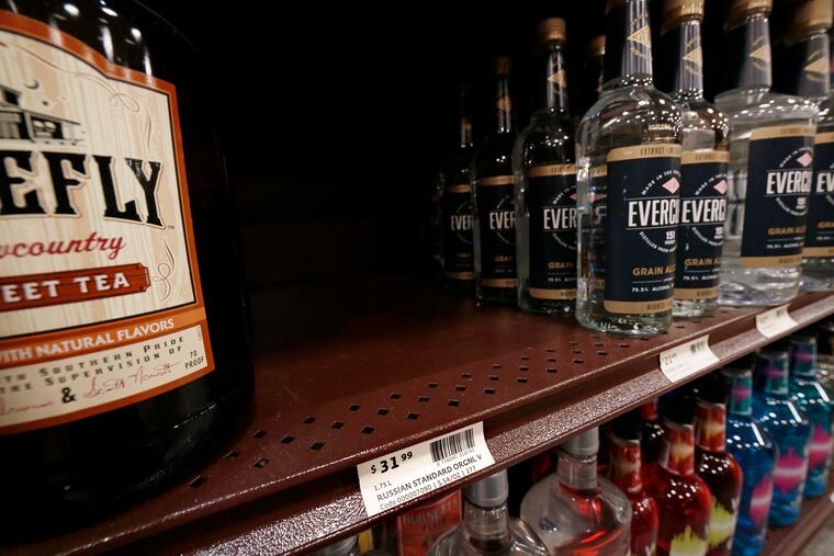 Anything Russian, including the Russian Standard Original vodka, has been removed from store shelves at the Fine Wine & Good Spirits Premium Collection store in Blue Bell. Earlier today, the Penn. Liquor Control Board instructed its retailers to remove all Russian products from store shelves.