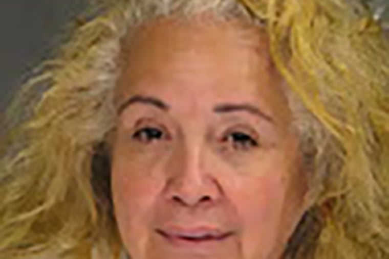 Bucks County mugshot of Nydia Neubauer (FILE)