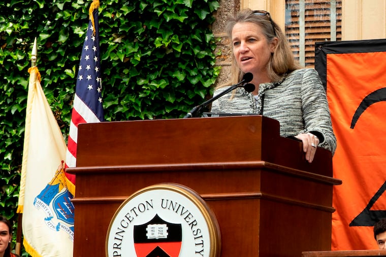 Princeton athletic director Mollie Marcoux Samaan is a veteran leader in the organization of athletic groups.