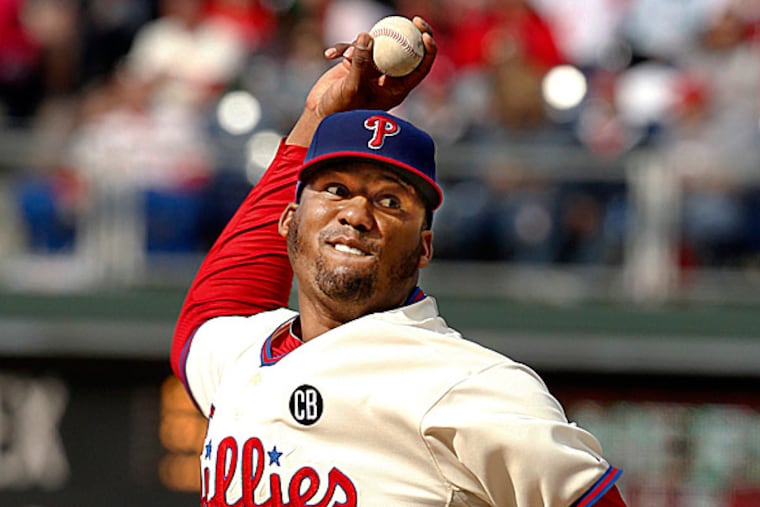 Phillies starting pitcher Roberto Hernandez. (Ron Cortes/Staff Photographer)