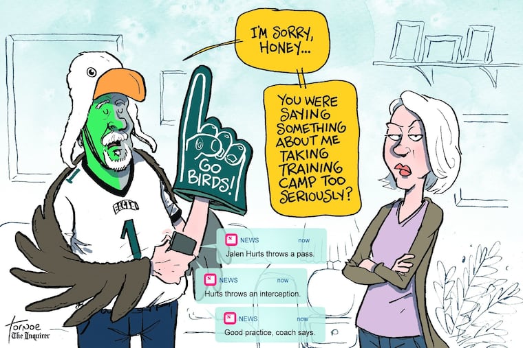 Rob Tornoe's cartoon for Friday, July 29, 2022.