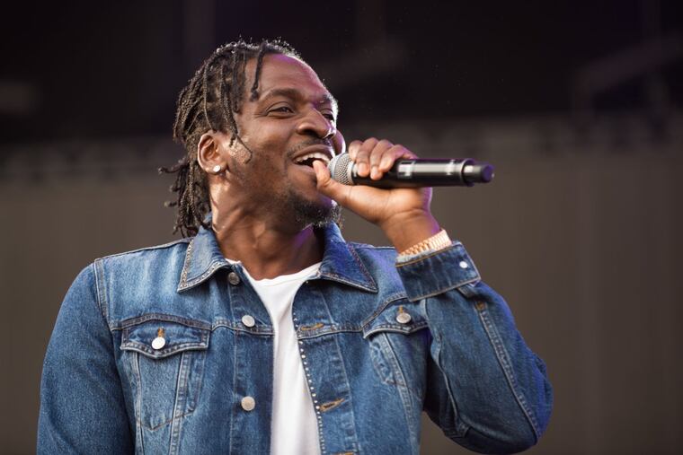 Pusha-T performs at the Made in America Festival, September 3rd, 2017.