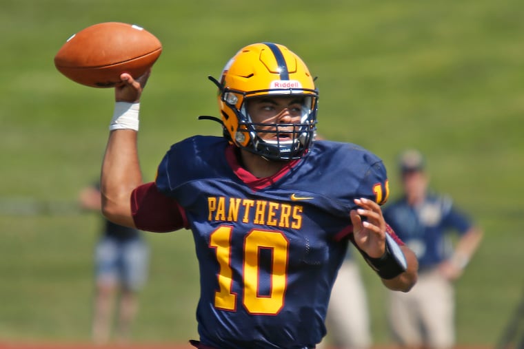 Pope John Paul II quarterback Kamal Gray had three total touchdowns in Pope John Paul II's victory on Friday.