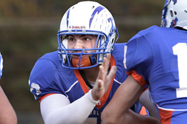 Millville tackle Nick Tyndal is part of the team's strong front line. (Elizabeth Robertson/Staff Photographer)