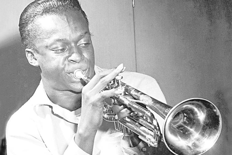 Miles Davis photographed by William “PoPsie” Randolph, from Ben Yagoda’s “The B Side: The Death of Tin Pan Alley and the Rebirth of the Great American Song”