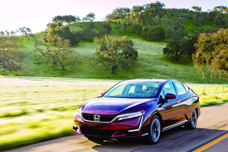 The 2017 Honda Clarity: In normal mode, steady and sedate; in Sport mode, energized and engaging.
