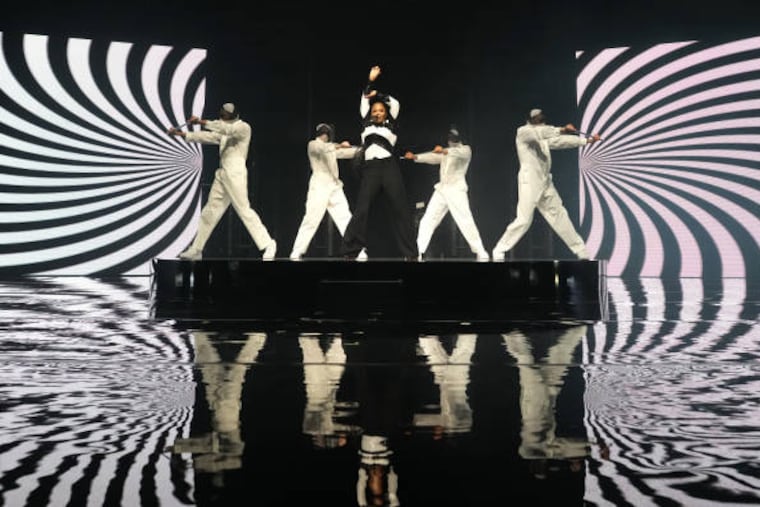 Janet Jackson performing in Hollywood, Fla., in April. Her tour made a stop at Hard Rock Casino in Atlantic City on Saturday. (Photo by Kevin Mazur/Getty Images for Janet Jackson)