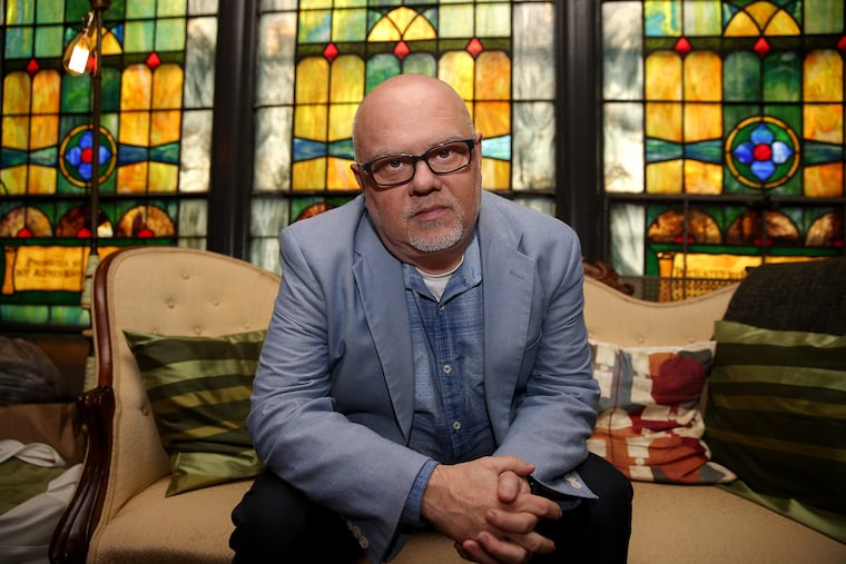 Jose Benitez, executive director of Prevention Point, poses in his office. Prevention Point is in a former church on Kensington Avenue near Cambria Street in Philadelphia, PA on June 27, 2017.
