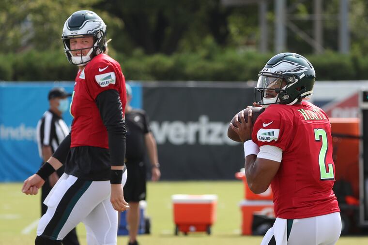 Nate Sudfeld is embracing the backup QB competition with rookie Jalen Hurts.