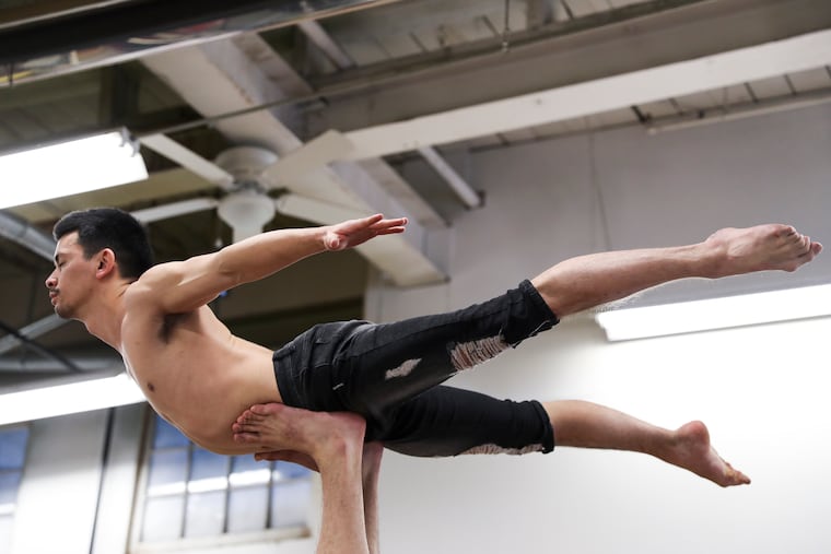 Sammy Wong performs during the Brian Sanders’ JUNK rehearsal of "Carmen."