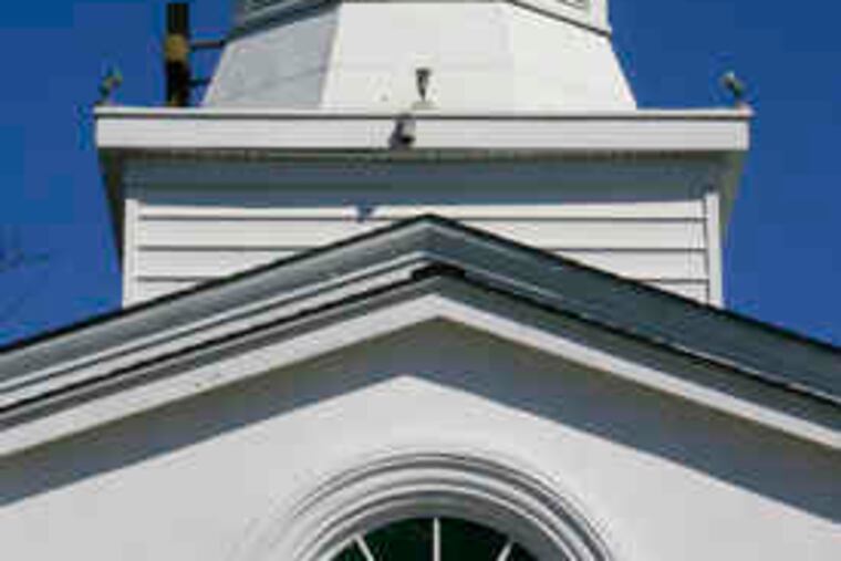 Blackwood First Presbyterian Church, built in 1848, has termite damage, but $500,000 in repairs will tax its 200 members.