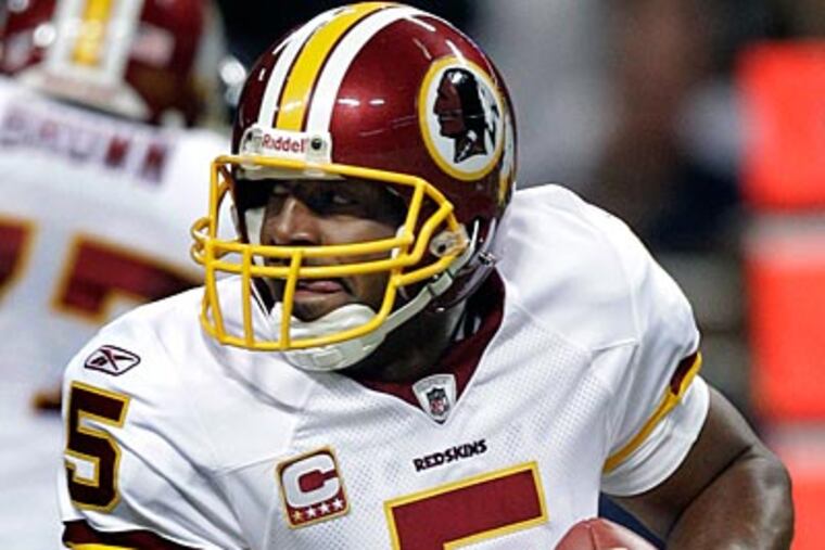 Donovan McNabb said that he will be able to answer how it feels to play against his former team after the game Sunday. (AP Photo / Jeff Roberson)