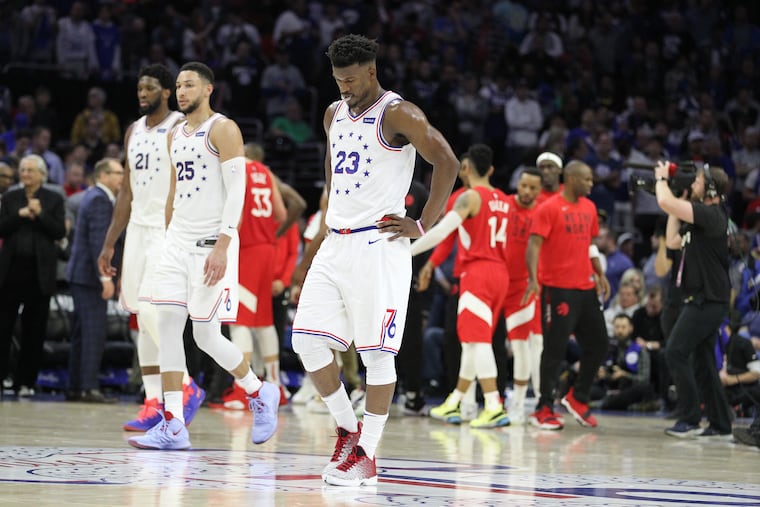 Jimmy Butler (23) likely will seek a max contract this offseason.