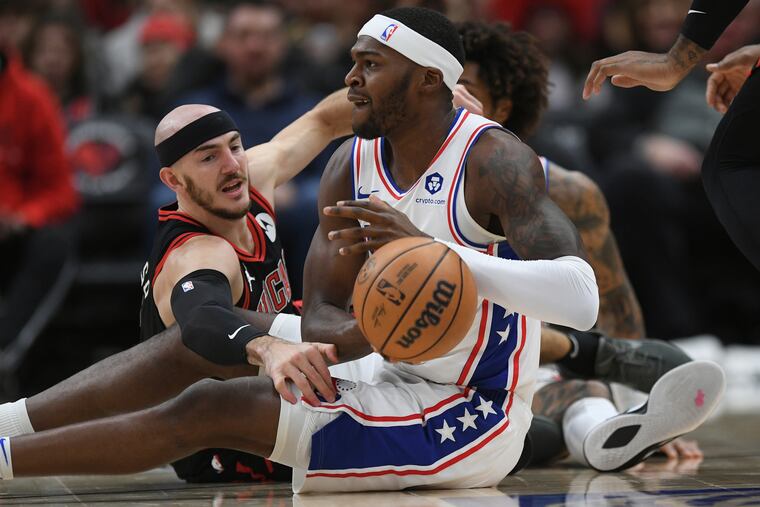 Philadelphia 76ers' Paul Reed was more impactful this game, although Chicago's Andre Drummond was bad matchup for the slender 6-foot-9 center.