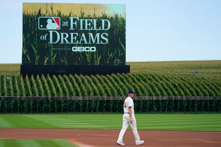 The Phillies will take on the Minnesota Twins in MLB's "Field of Dreams" game Thursday night in Dyersville, Iowa.