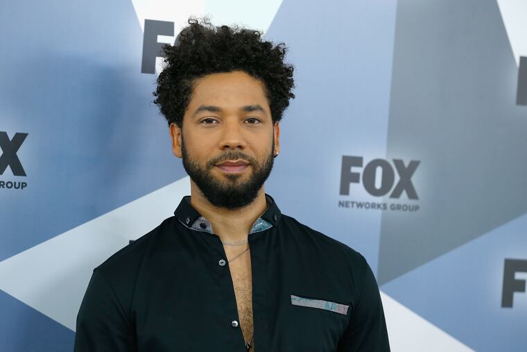 Jussie Smollett attends 2018 Fox Network Upfront at Wollman Rink, Central Park on May 14, 2018 in New York City. (John Lamparski/WireImage/Getty Images)