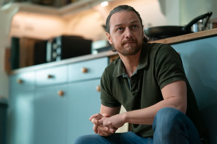 Actor James McAvoy, of X-Men franchise fame, visited Allentown, Pa. amusement park Dorney Park on Thursday, August 3, 2023.