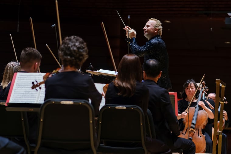 Philadelphia Orchestra music and artistic director Yannick Nézet-Séguin leads the orchestra, Philadelphia Symphonic Choir, mezzo-soprano Joyce DiDonato, and Philadelphia Girls Choir and Philadelphia Boys Choir in Mahler's "Symphony No. 3" in Marian Anderson Hall.