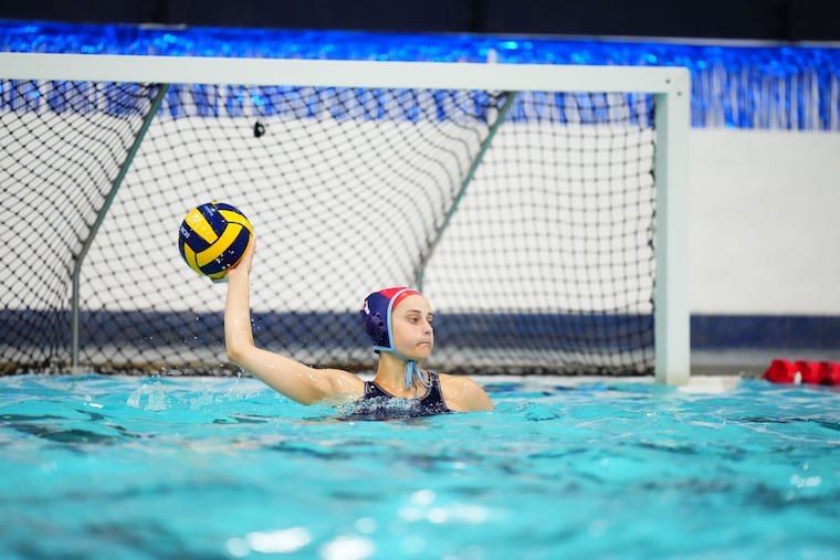 Senior goalkeeper Gracin Kerry has helped the Villanova women's water polo team finish 20-8 in the regular season.