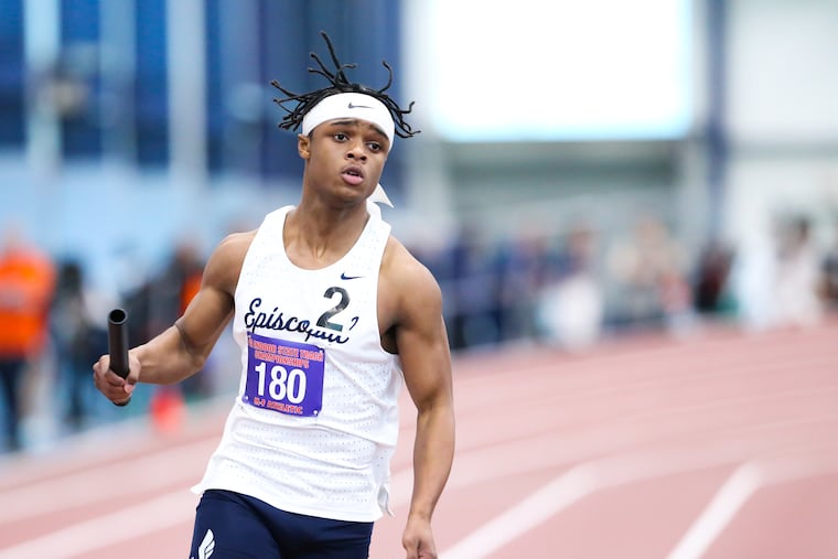 Earlier this month, Abaas Hunter broke the meet record at the Rustin Invitational.