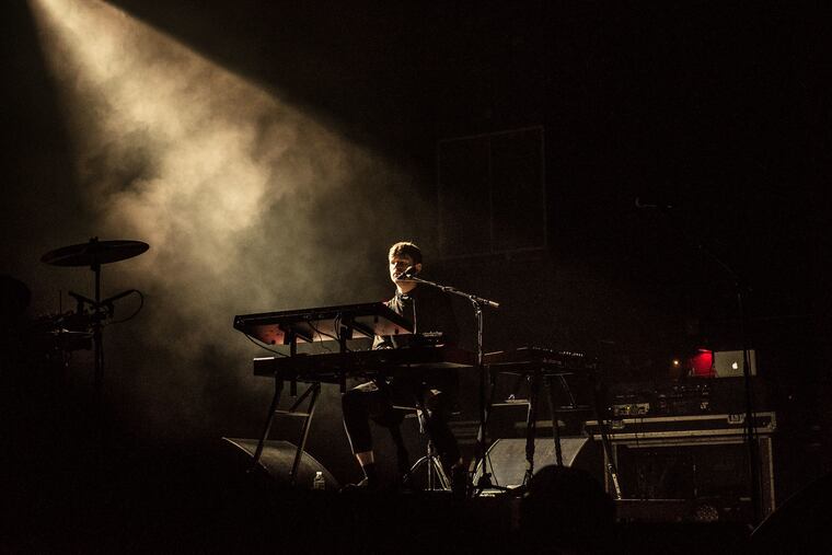 English artist James Blake performed to a packed crowd at the Fillmore Philadelphia on Friday, Feb. 22.