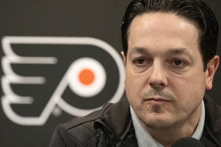 Flyers general manager Danny Brière faces a big offseason now that expectations are climbing.