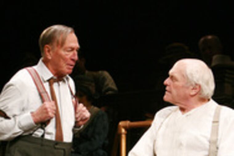 Christopher Plummer (left) and Brian Dennehy are remarkable in a revival of the drama, a fictionalized version of the Scopes "monkey trial" of 1925.