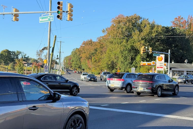 A developer wants to build a car wash on the site of the gas station at the busy intersection of White Horse and Evesham Roads in Voorhees. The residential property behind the station would hold the car wash building with parking on the site of the gas station.