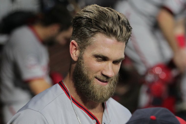 Bryce Harper is still talking to teams.