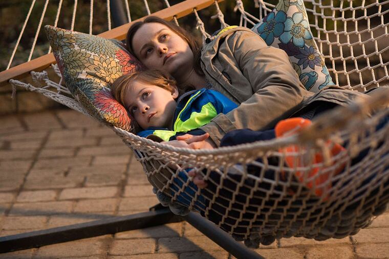 Jacob Tremblay and Brie Larson in "Room."