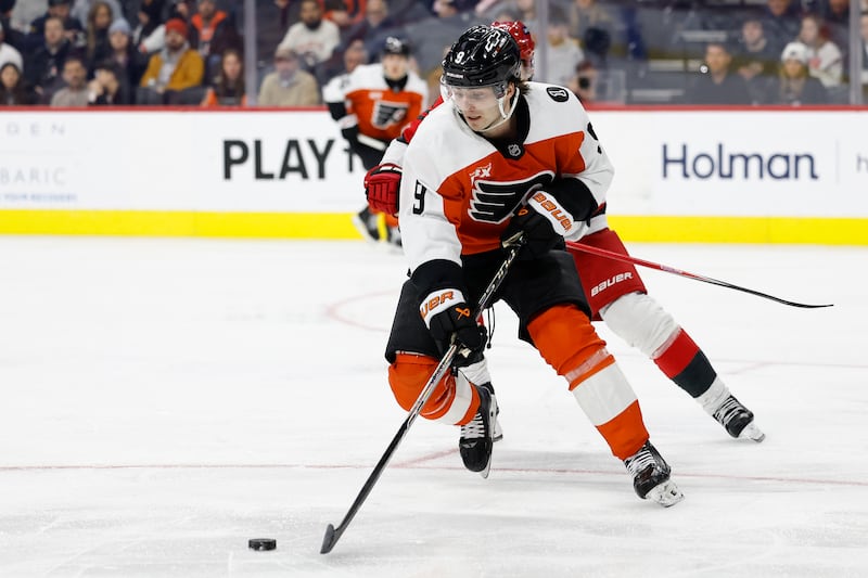 Thread Icon Round Flyers defenseman Jamie Drysdale’s summer training has fueled his game