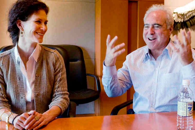 Christina and Jeff Lurie: Snubbed at Oscar show