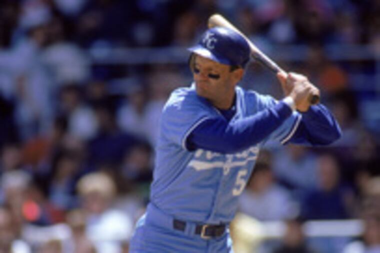Take a look at George Brett. What do you see?