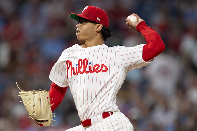 The Phillies believe lefty Jesús Luzardo might have thrown too many sinkers when he allowed nine runs on 12 hits Wednesday night against the Cubs.