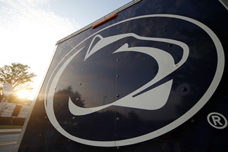 The NCAA imposed tough sanctions on Penn State over its handling of sex-abuse allegations against Sandusky, a retired assistant football coach convicted of abusing 10 boys over a period of 15 years. (AP Photo/Gene J. Puskar)