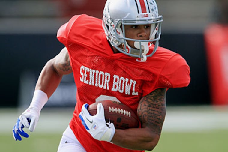 "I made a mistake. It cost my program a lot," wide receiver DeVier Posey said. (AP Photo/Press-Register)