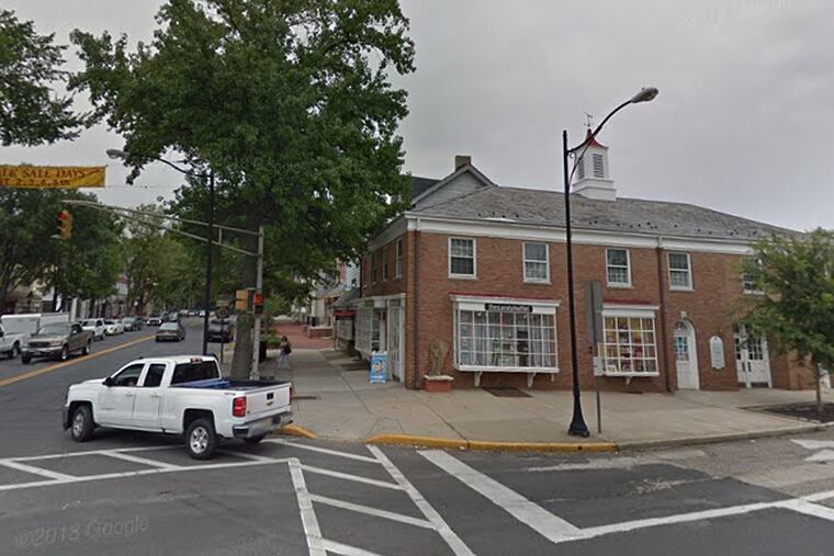 The future site of The Little Hen at Kings Highway and Haddon Avenue in Haddonfield.