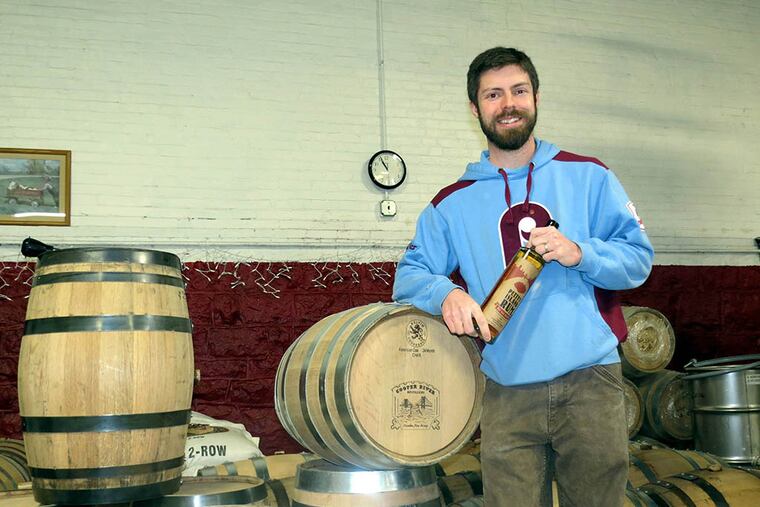 James Yoakum, the owner at Cooper River Distilling in Camden.