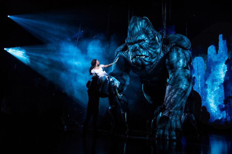 "King Kong" on Broadway.