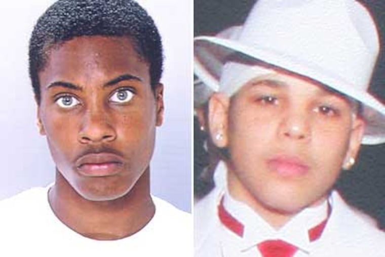 Eric Smith, left, was convicted of first degree murder today in last summer's ambush-shooting of 16-year-old Luis Navarro Jr., right, for the victim's new dirt bike.
