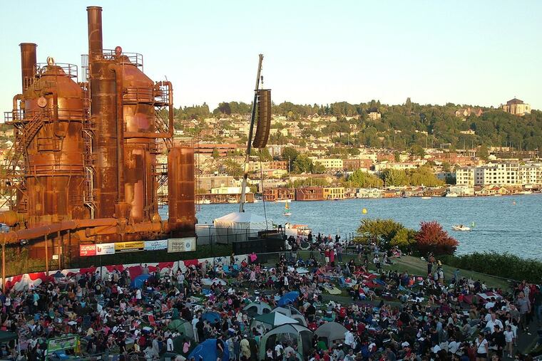 Seattle's Gas Works is a refinery site converted to a park, an idea that Philadelphia could steal.