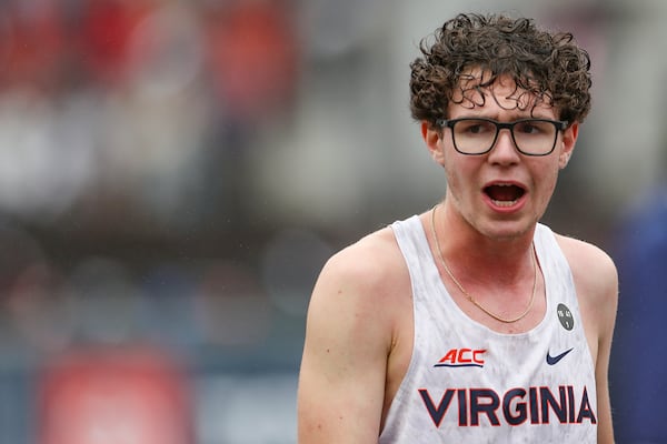Gary Martin ran the second-fastest collegiate mile at the Millrose Games