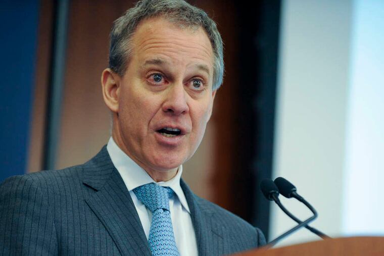 N.Y. Attorney General Eric Schneiderman says Actavis' strategy was to discourage patients from moving to generics.