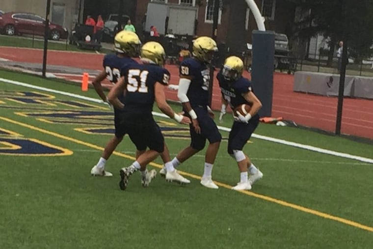 The Penn Charter football team rolled past Upper Dublin, 42-17, on Friday.
